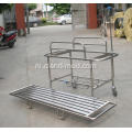 Folding Hospital Aluminium Ambulance brancard trolley